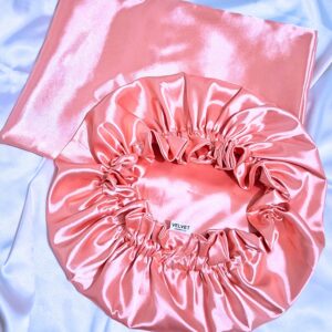 Combo de gorro y funda para almohada