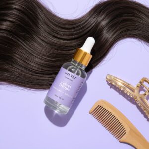 Gotas para cabello brillo y suavidad